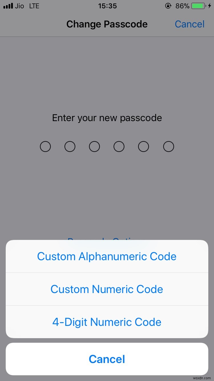 How To Set An Alphanumeric And Custom Numeric Passcode On iPhone