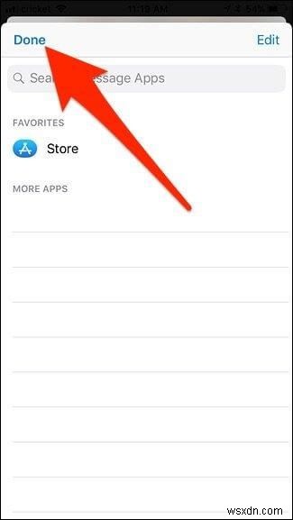 How to Hide App Icons from iMessage
