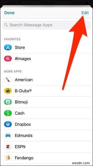 How to Hide App Icons from iMessage