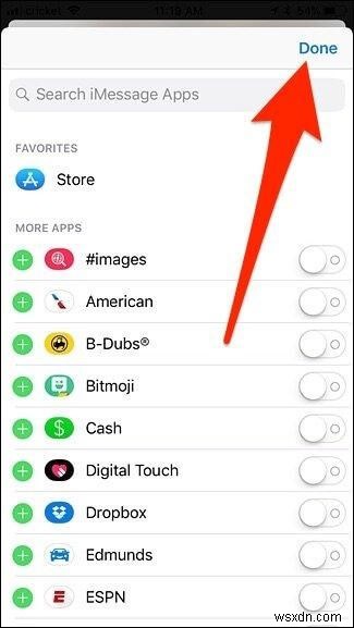 How to Hide App Icons from iMessage