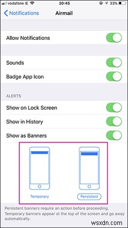 How To Make Banner Notifications Stick Instead Of Disappearing On Your iPhone