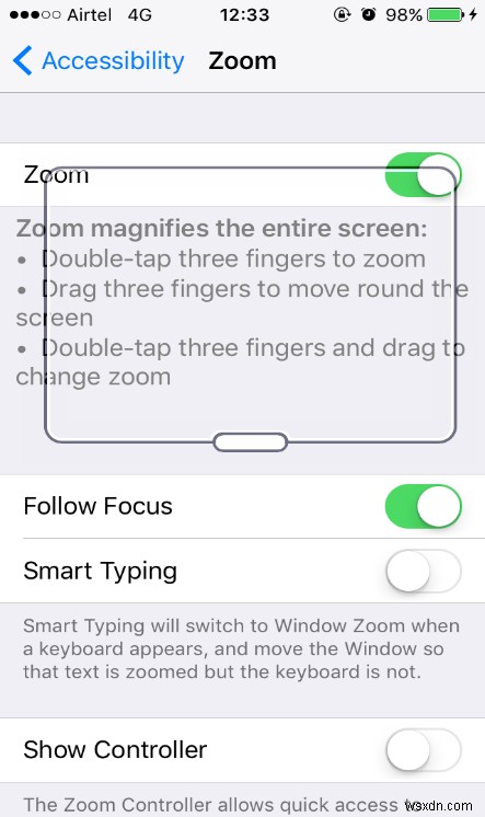 How To Zoom Any Screen On Your iPhone