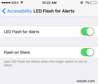 How and Why Should You Enable LED Flash Notifications on your iPhone?