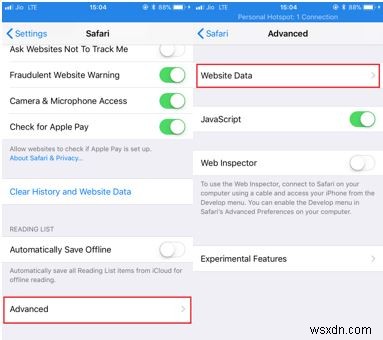 How To Clear Data For Specific Websites On iPhone