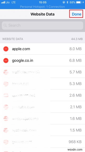 How To Clear Data For Specific Websites On iPhone