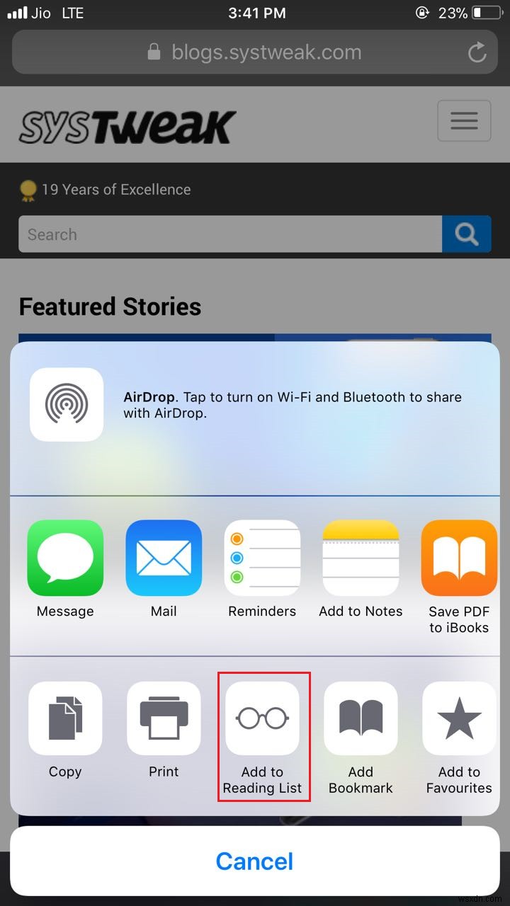 How To Save Articles For Offline Reading On iPhone