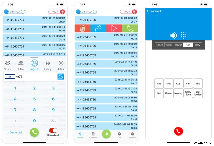 App Review: Funcall – Voice Changer & Rec: Voice Changer & Call Recorder
