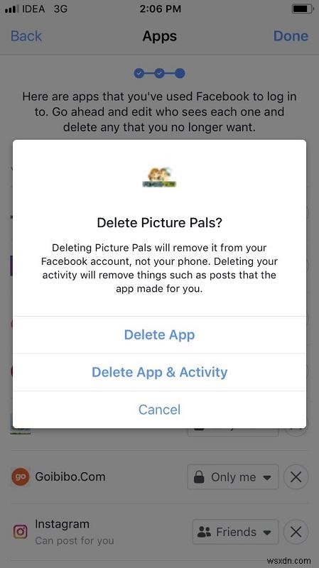 Stop Third-Party Apps From Using Your Facebook Data On iPhone