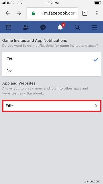 Stop Third-Party Apps From Using Your Facebook Data On iPhone