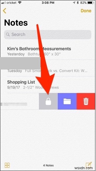 Now Lock Your Notes On iPhone & iPad With iOS 11