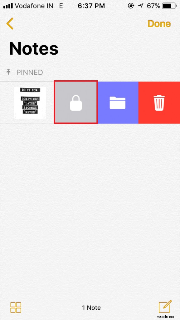 How to Set Password in Notes App on iPhone