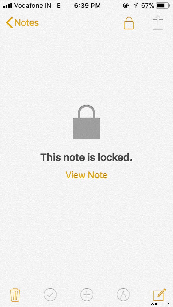 How to Set Password in Notes App on iPhone