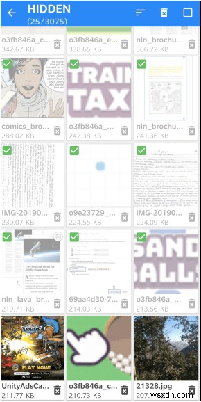 How to Delete the Thumbnails in Android