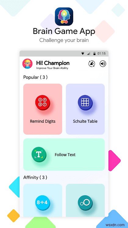 Brain Game App Review – Intuitive app to Improve Memory and Mindfulness