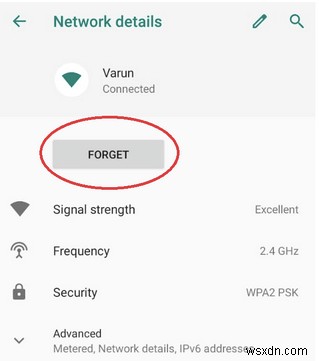 Resolved: Failed To Obtain IP Address Error on Android