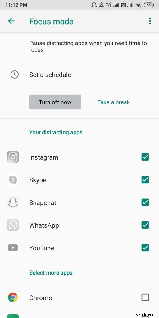How To Use Focus Mode On Android