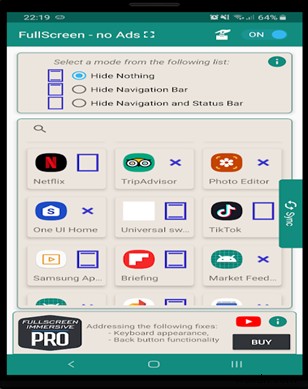 Immersive Mode in Android – Is It Possible?