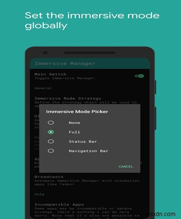 Immersive Mode in Android – Is It Possible?