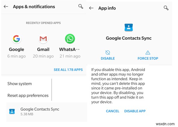 How To Fix Issues With Backup Contacts In Android?