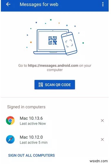 Getting Started With Android Messages For Web