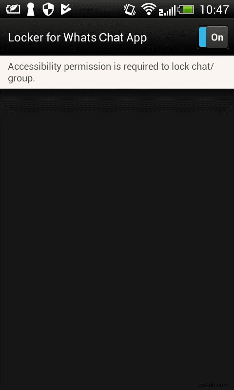 How to Lock WhatsApp Chat on Android