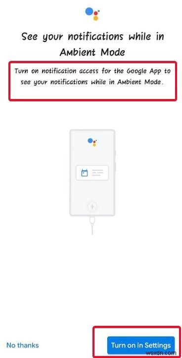 How To Enable Google Assistant Ambient Mode