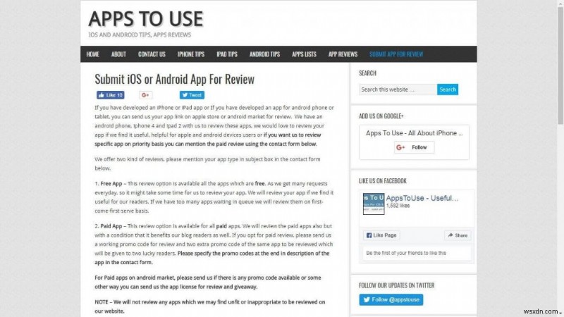 List Of Best App Review Websites To Submit Android App Reviews