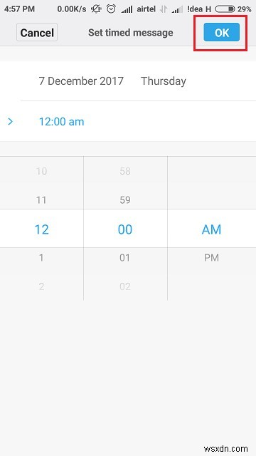 How To Schedule SMS In MIUI Based Android Devices