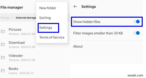How To Hide Files And Folders In Android Smartphone?
