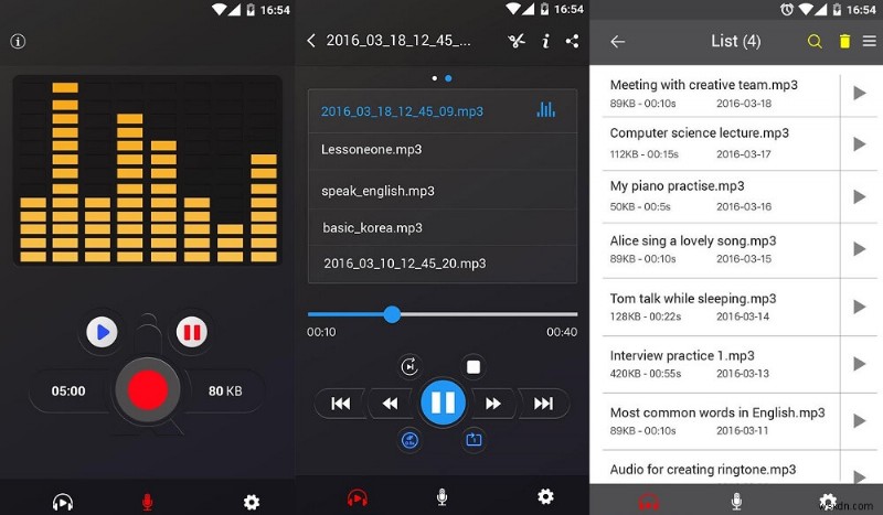 Top 10 Best Voice Recorder Apps for Android