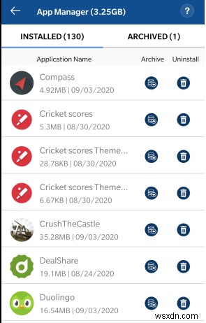 How Can You Archive App Files (Apks) on Android?