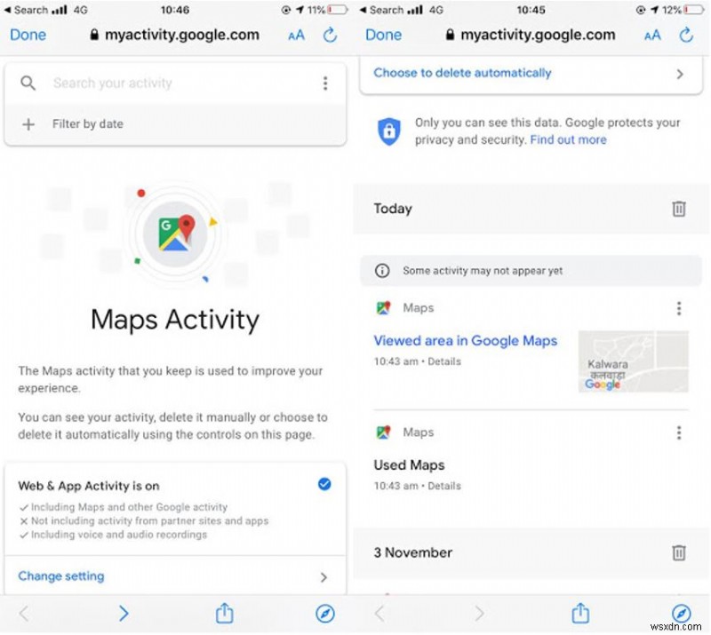 How To Delete Google Maps History And Enable Incognito Mode ?