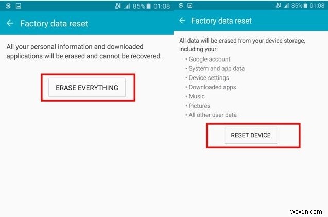 How to Factory Reset your Android Smartphone
