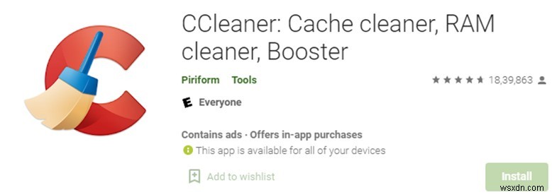 CCleaner For Android Review: Fix Your Phone