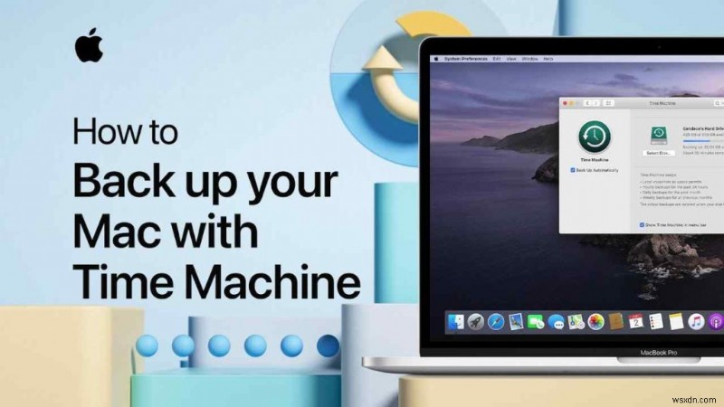 How to Back Up Mac with Time Machine