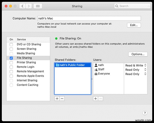 FIXED: Mac File Sharing Not Working (Catalina, Mojave or Big Sur Users)