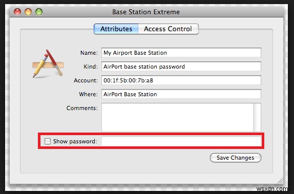 How to find Saved Wi-Fi Password on Mac