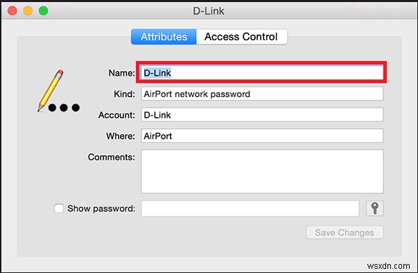 How to find Saved Wi-Fi Password on Mac