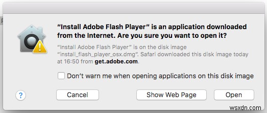 How to run Flash update on Mac