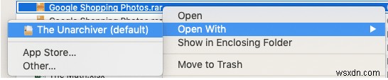 How to Open a RAR file on your Mac Computer