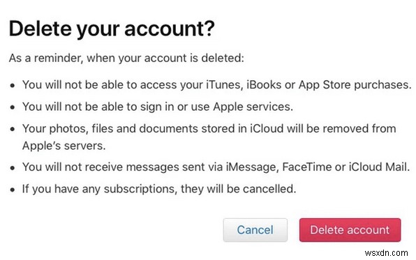 How to Permanently Delete an Apple ID Account