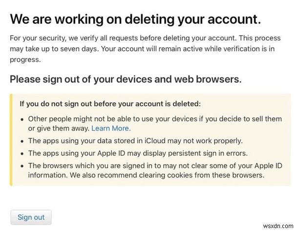 How to Permanently Delete an Apple ID Account