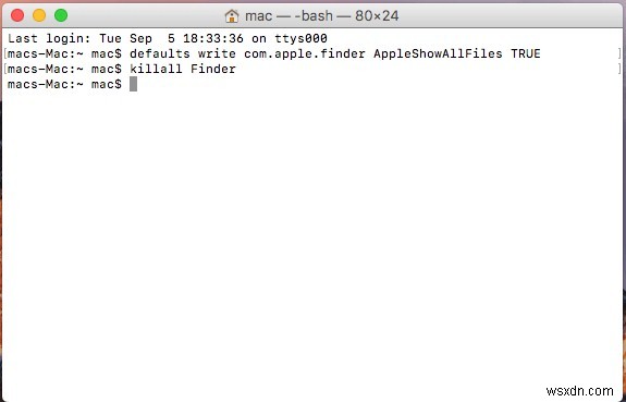 How to View Hidden Files and Folders On Your Mac With Terminal