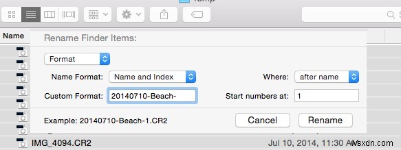 How To Rename Multiple Files At Once On Mac