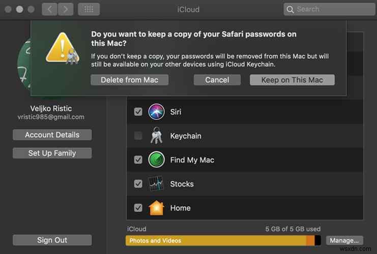 How to View iCloud Keychain Passwords on Mac