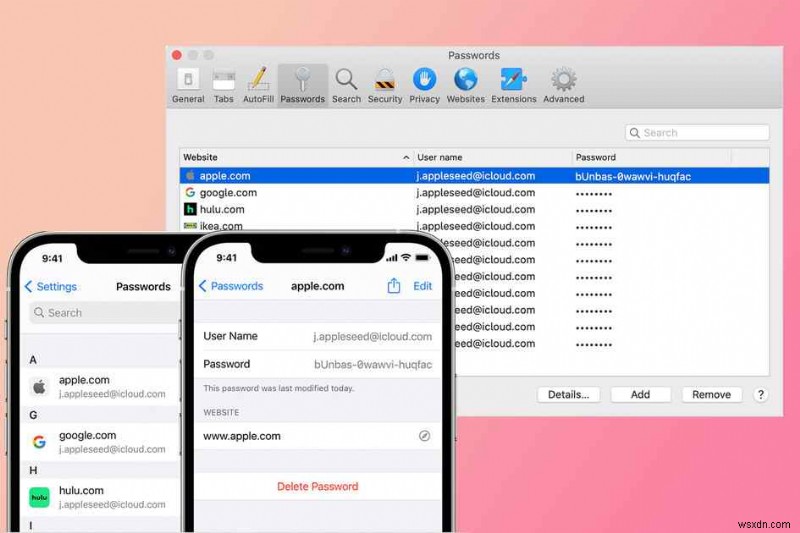 How to View iCloud Keychain Passwords on Mac
