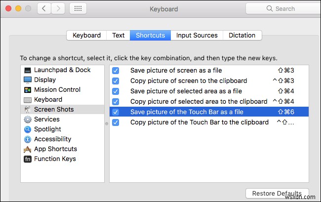 How To Take Screenshot on Macbook Pro Touch Bar