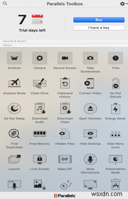 Parallels Toolbox Review: Quickly Optimize your Mac