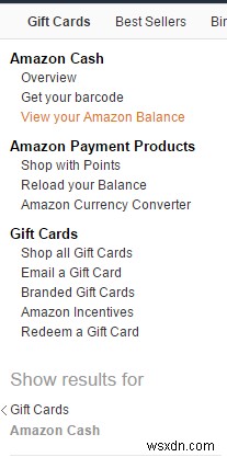 You Can Now Use Amazon Cash at Your Favorite Shopping Portal!
