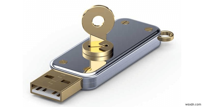 How To Protect Your USB Pen Drive With Password